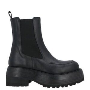 PALOMA BARCELÓ platform black ankle boots EU 39 Brand new with box Made in Spain